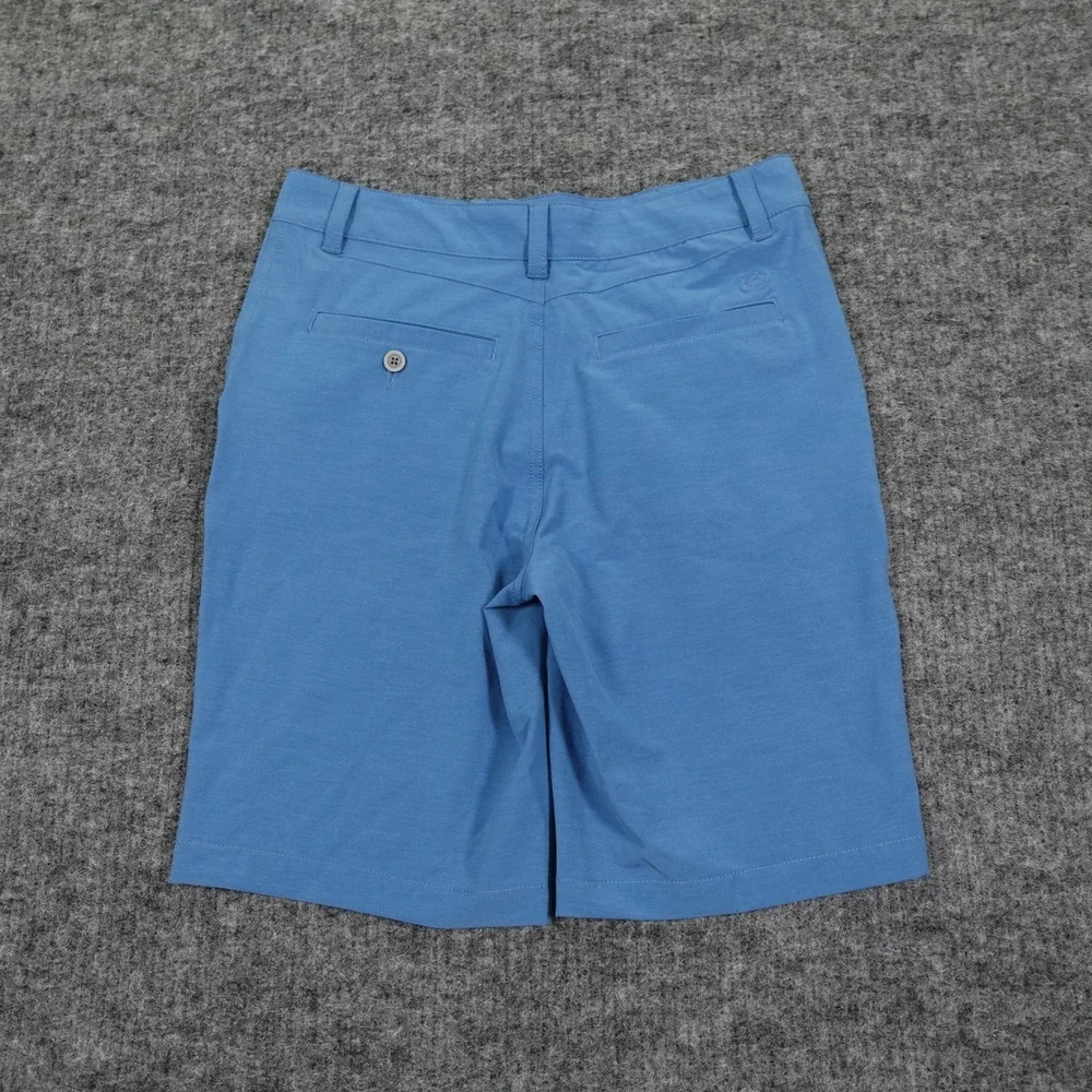 Southern Tide Shorts Boys Size 14 Blue Heathered T3 Gulf Performance Lightweight